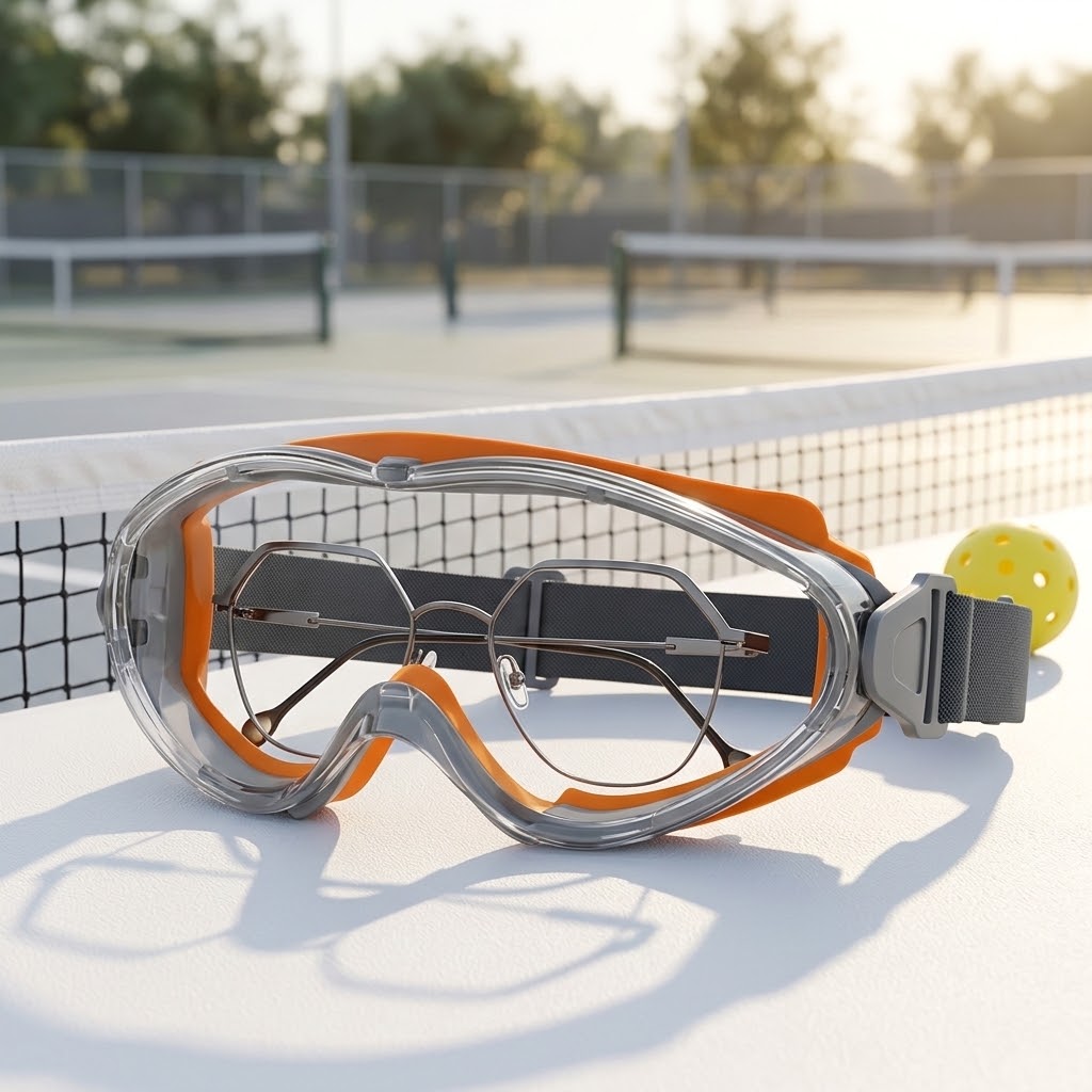 CourtShield ProVision Pickleball Protective Goggles