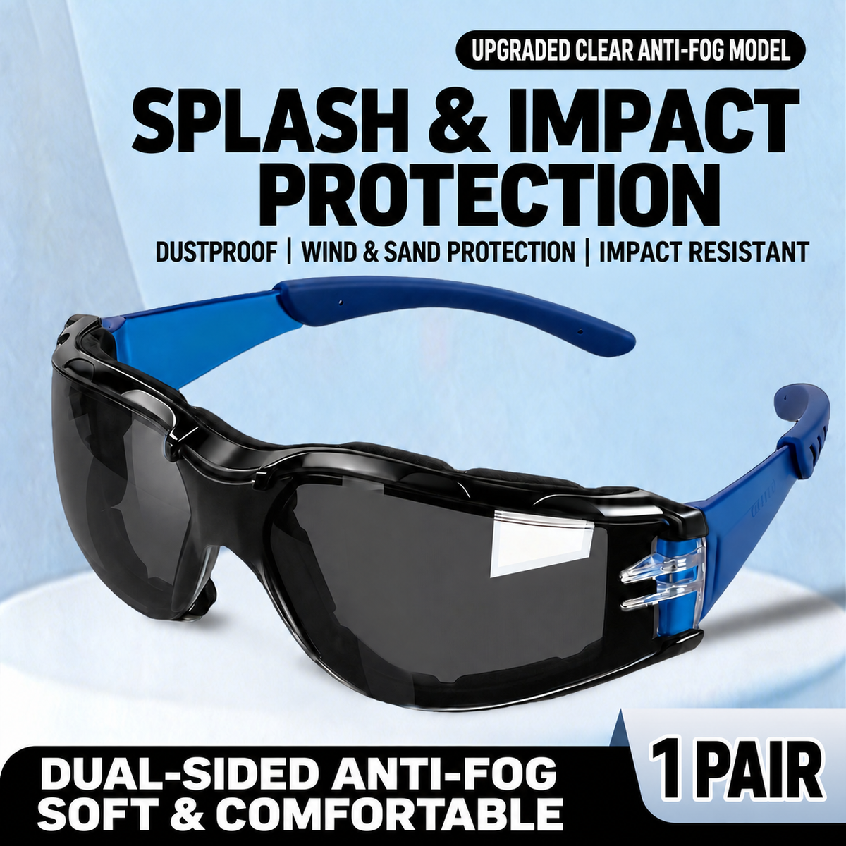 CourtShield ProVision Pickleball Protective Goggles