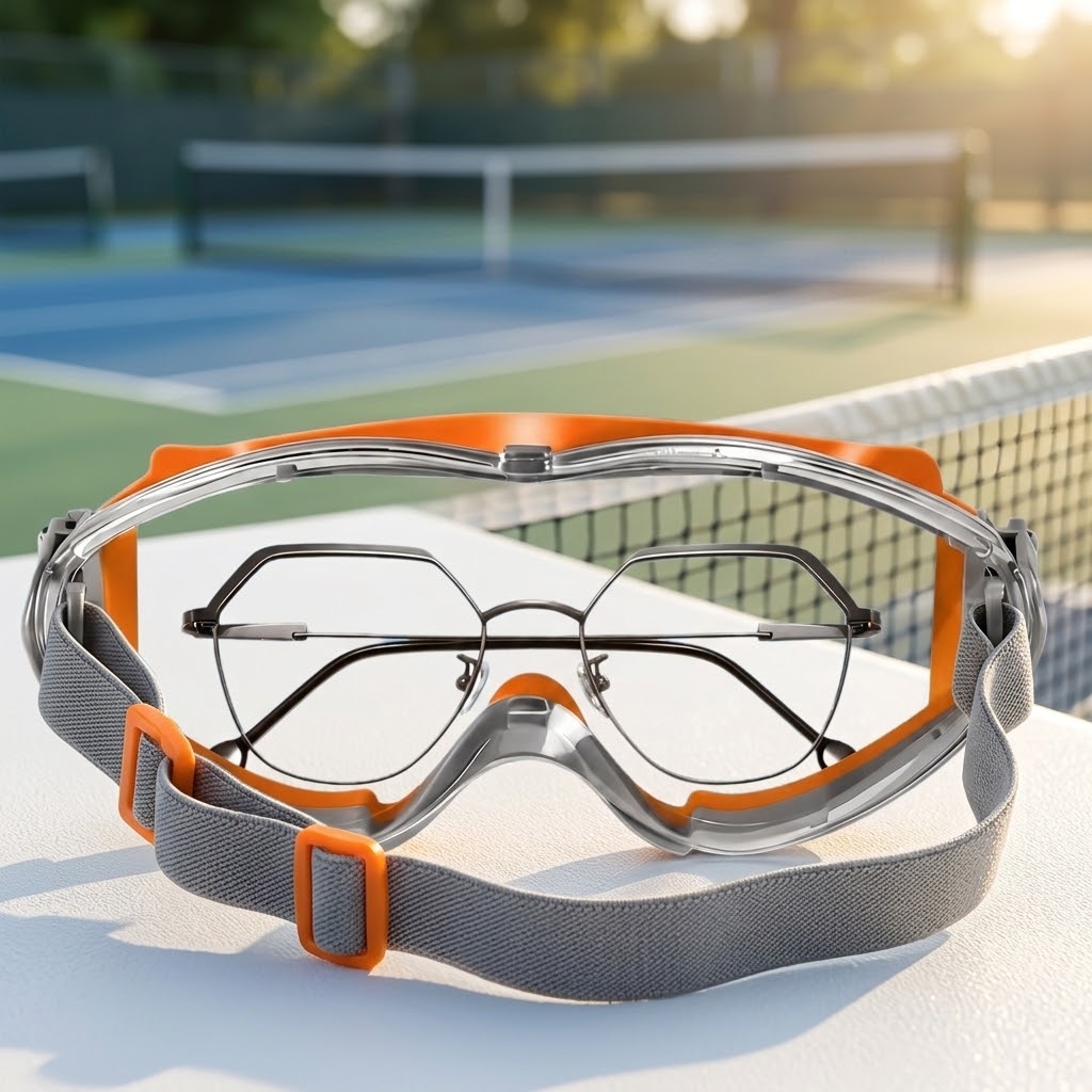 CourtShield ProVision Pickleball Protective Goggles