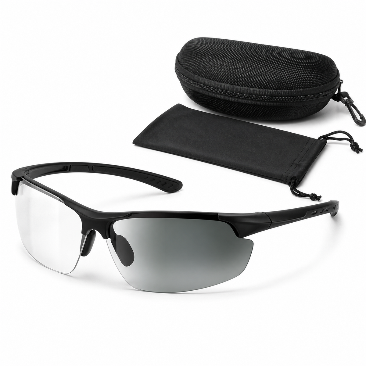 CourtShield photochromic pickleball protective glasses